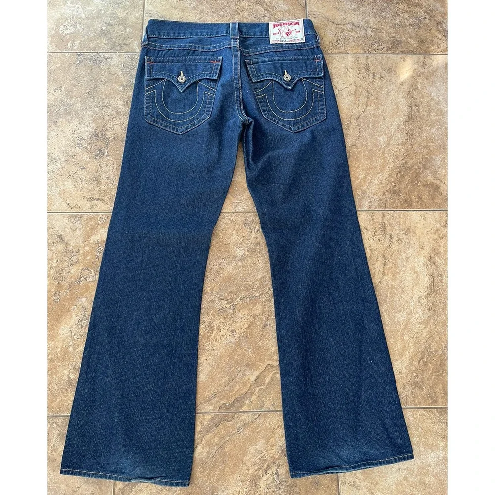 True Religion Originals Billy Flap Jeans Relaxed  Men's 34x34